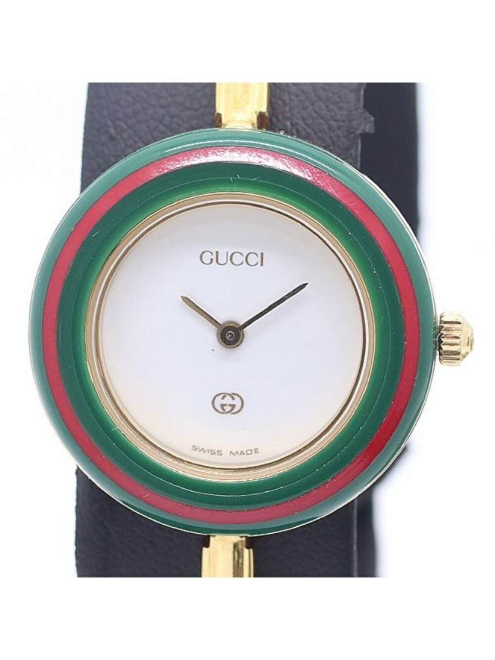 Gucci Change Bezel 11 12 Quartz White Dial Watch - Picture 2 of 5
